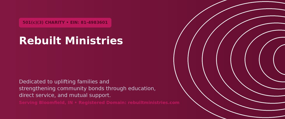Rebuilt Ministries Banner